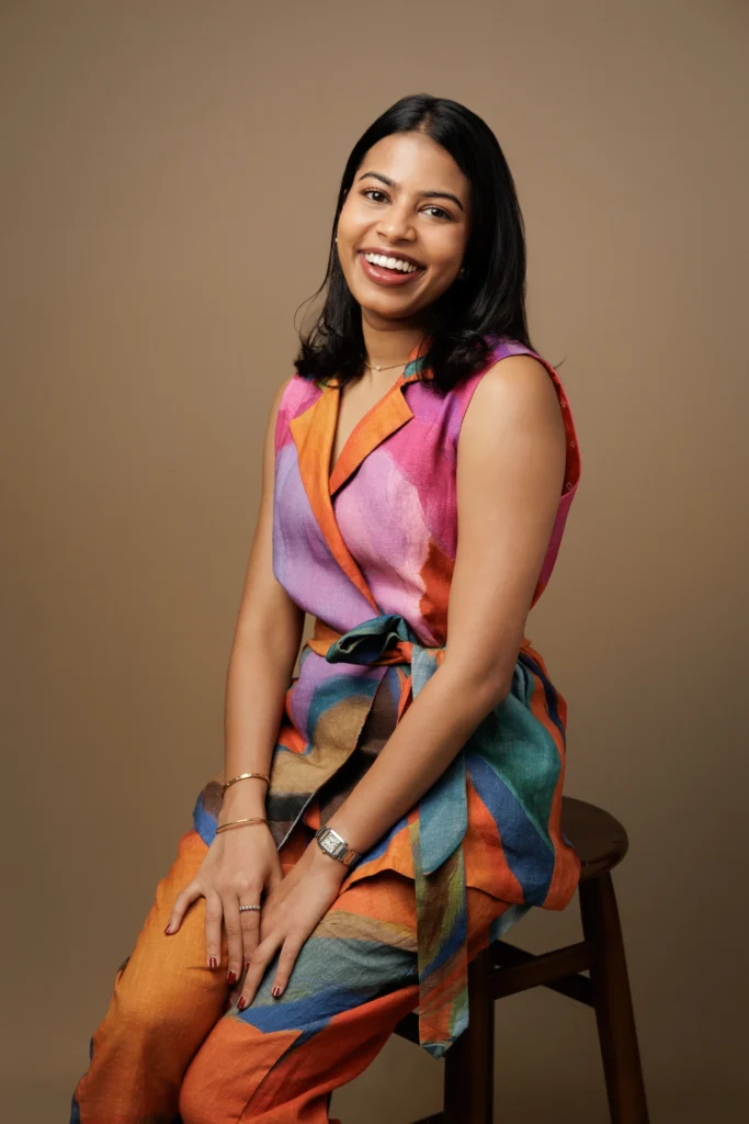 Elisha Gomes CEO of Westgate Interiors with The Business ICON Magazine