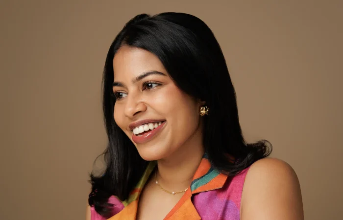 Elisha Gomes CEO of Westgate Interiors with The Business ICON Magazine