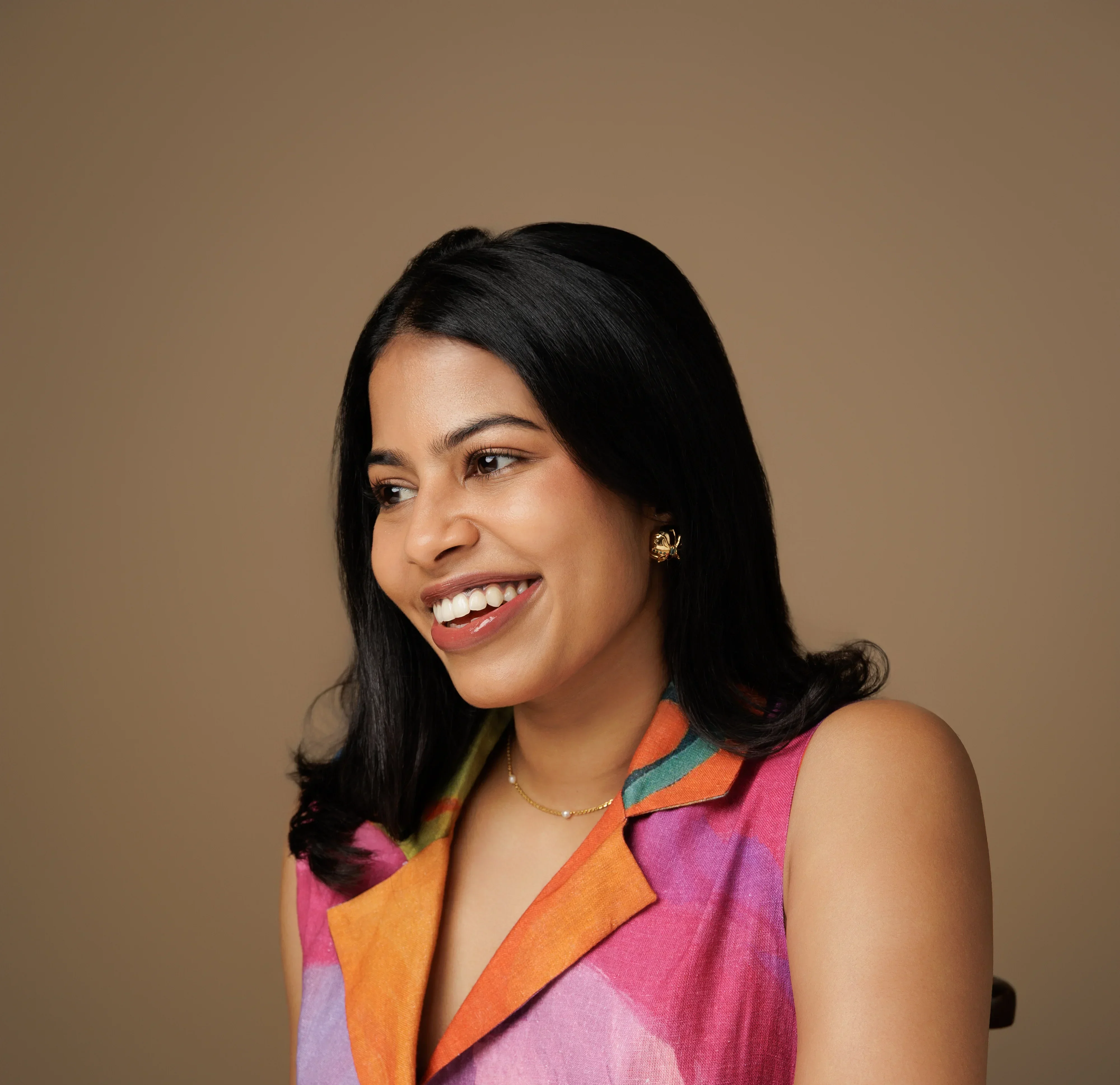 Elisha Gomes CEO of Westgate Interiors with The Business ICON Magazine