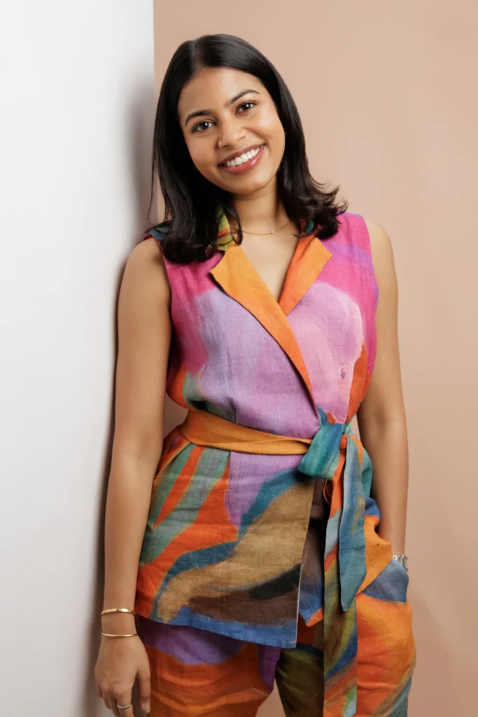 Elisha Gomes CEO of Westgate Interiors with The Business ICON Magazine